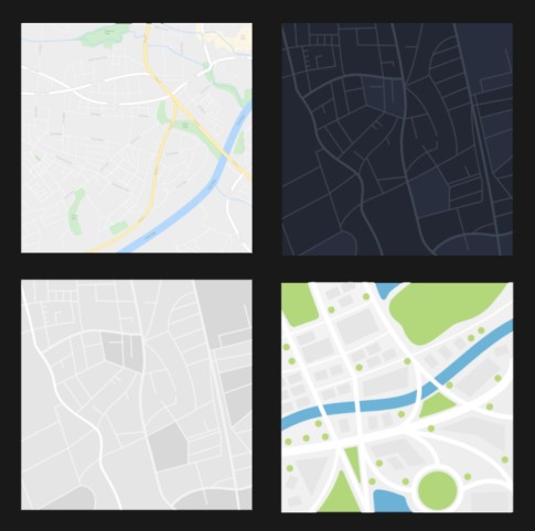GIS map styles and vector tiles